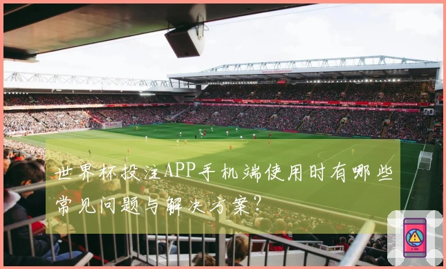 世界杯投注APP手机端使用时有哪些常见问题与解决方案？